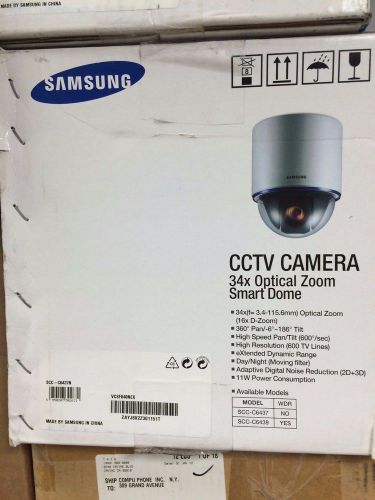 Samsung CCTV Camera SCC-C6437 - New In Box
