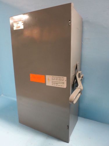 I-T-E NF354DT 200 Amp 600V Double Throw Switch Manual Transfer Safety ITE 200A