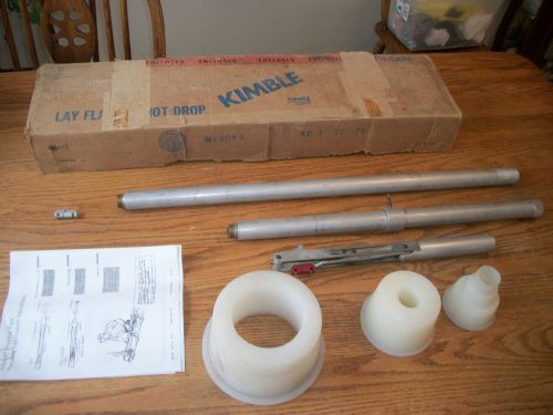 KIMAX SCHOTT GLASS PIPE CUTTER KIT   DRAIN PIPE AND OTHER APPLICATIONS