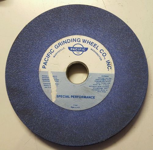 Pacific Grinding Wheel Co. 8.75&#034; x 0.75&#034; Wheel Sharpening Wet Stone 1.25&#034; Bore