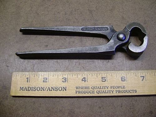 Vintage Pair of KNIPEX 250/180 End Cutter Nippers 7&#034; Long Germany Quality Tool