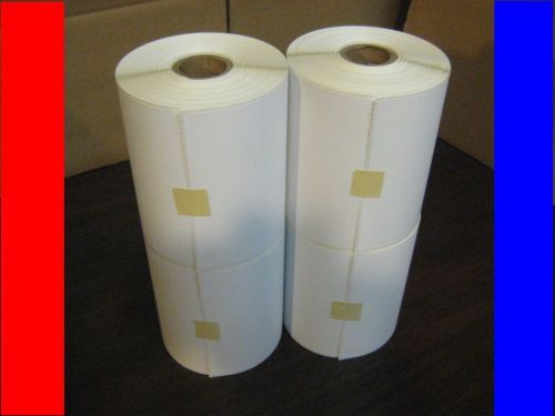 4 Rolls 4x6 Direct Thermal Labels Rolls of 250 1000  plus 40 free fragile labels