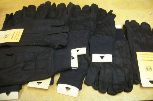 Brown Jersey Gloves 72 Pair, 6 dozen Gloves