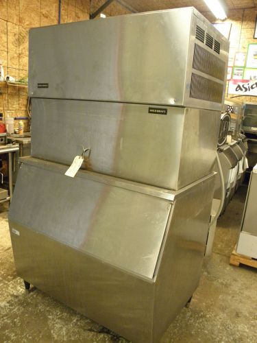 Kold draft gb564 &amp; t274 crushed and cubed water cooled 500lb ice maker machine for sale