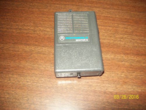 Minitor II used gray case with battery door