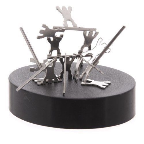 Magnetic sculptures acrobats desk top toy magnets for sale