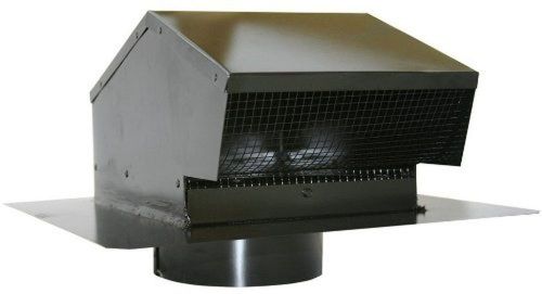 Speedi-Products EX-RCGC 06 6-Inch Diameter Galvanized Roof Cap with Collar Bl...