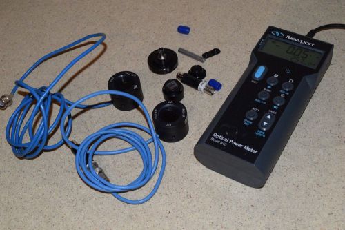 ^^ NEWPORT OPTICAL POWER METER MODEL 840 HANDHELD METER- 883-ir / 883-sl