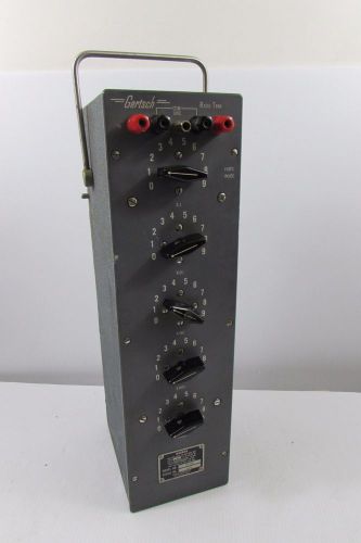 Gertsch RT-6 5 Decade Low Voltage High Frequency Ratio RF TRAN Transformer