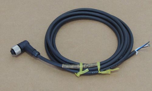 NEW IFM Efector E18012 Connector Sensor Cable 90  M12 4-Wire 300V/Avail