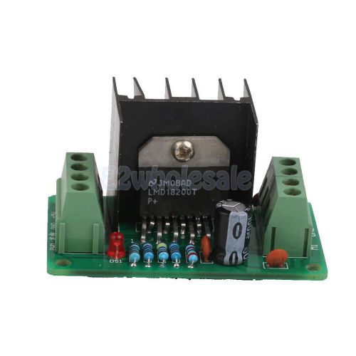 Lmd18200t h-bridge dc motor driver module board controller smart car for arduino for sale