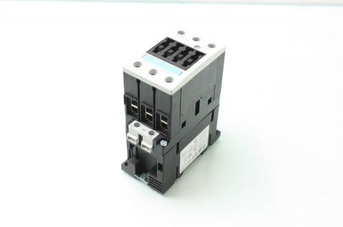 Siemens sirius 3rt1033-1bb40 control contactor 3 pole 400 v @ 25a coil 24v dc for sale
