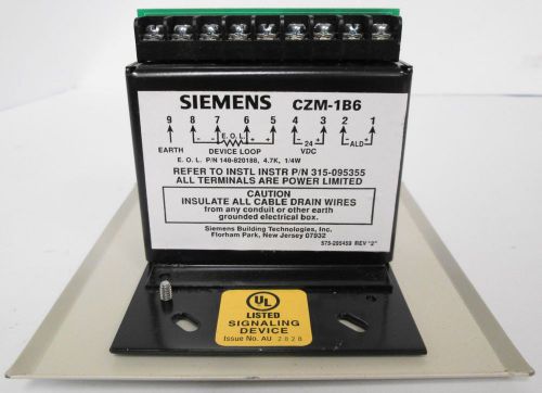 Siemens CZM-1B6 REMOTE CONVENTIONAL ZONE MODULE