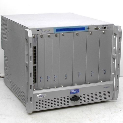 Spirent testcenter chs-9000a with edm-2003b 12port 1g dual media ethernet card for sale