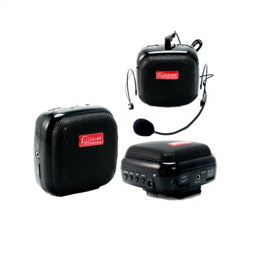 25W Portable Waistband Voice Booster Speaker Mini FM Amplifier Loudspeaker RB809