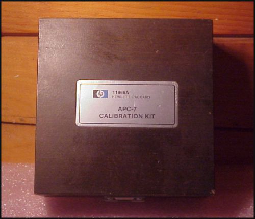 HP 11866A calibration kit , APC-7 , 50 ohm termination , open , short , APC-7mm