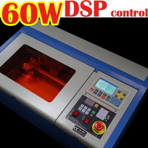 60W DSP CO2 Laser desktop cnc router engraving cutting mini cutter engraver usb