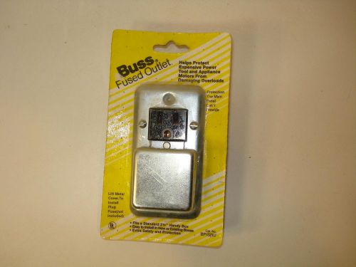 Buss fused outlet bp/sru for 2.25&#034; handy box cooper bussmann for sale
