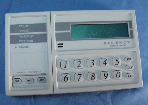 Silent knight security key board regency key pad control 4660r screen obstructed for sale