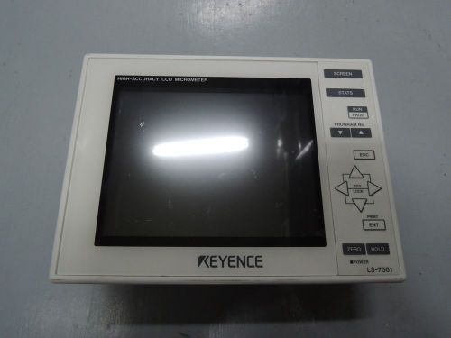 KEYENCE LS-7501 HIGH-ACCURACY CCD MICROMETER   /   Free Expedited Shipping