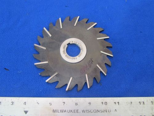 7&#034; x 1/4&#034; x 1 1/4&#034; Stag Tooth Cutter w/ .105 Radius                C-0239