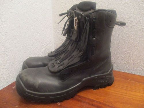 Men&#039;s Haix fire fighting boots  FIRE HUNTER USA  Size 9  Crosstech Black