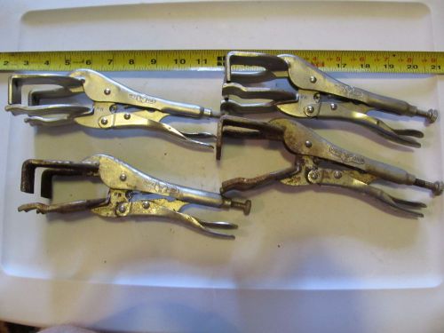 4 Vise Grip welding clamps # 9R