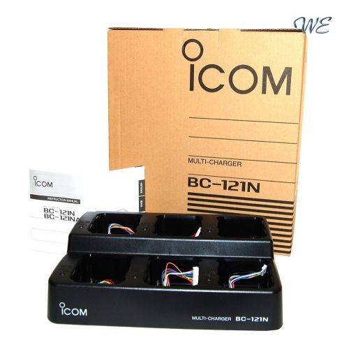NEW ICOM BC-121N/BC-121 Multi-Charger for ICOM LMR or some AmateurTransceiver