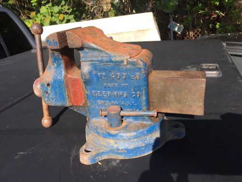 VINTAGE VISE, REED MFG. CO. MODEL NO. 403 1/2 R LOTS OF FEATURES