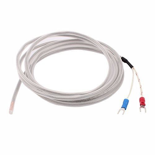 uxcell K Type -50C to 260C Temperature Controller RTD Thermocouple Sensor 2M
