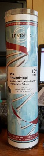 Edvotek 109 DNA Fingerprinting I ID of DNA by Restriction Fragmentation Patterns