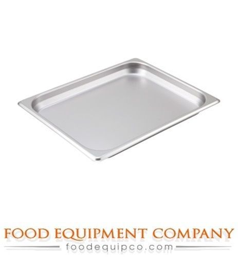 Winco SPH1 Steam Table Pan, half size, 1.25&#034; deep - Case of 24
