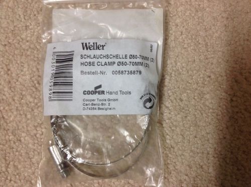 Weller 0058735879 Fume Extraction Hose Clamp, 2-Pack