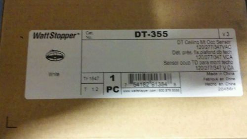 New watt stopper dt-355 360 degree dual tech occupancy motion sensor for sale