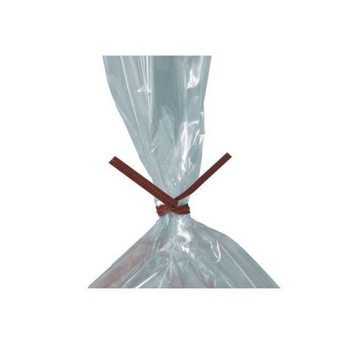 &#034;paper twist ties, 6&#034;&#034; x 5/32&#034;&#034;, red, 2000/case&#034; for sale