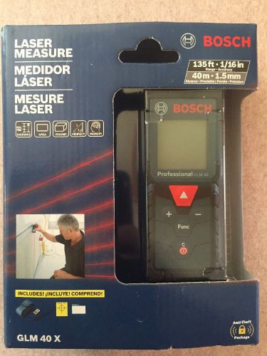 Bosch 135-ft Metric and SAE Laser Distance Meter Range Digital Handheld Measurer