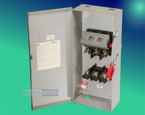 Th3362 general electric 60a fusible indoor safety switch disconnect for sale