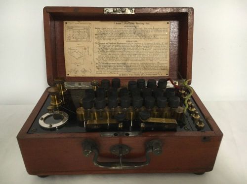 Vintage &#034;Aone&#034;Portable Testing Set Resistance Bridge Device, Willyoung