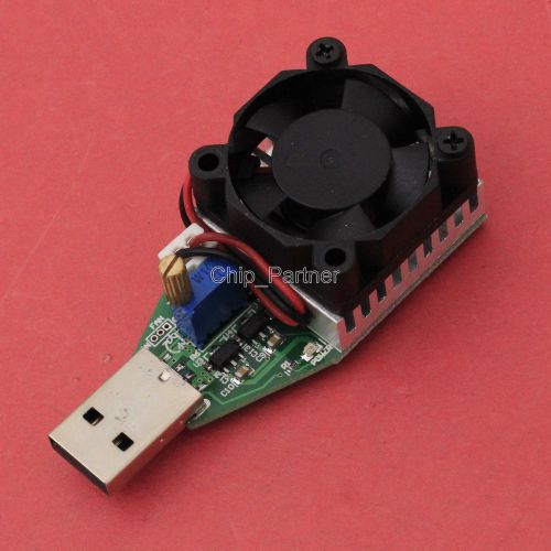 Adjustable USB Load Discharger Power Resistor Mobile Power Aging module 1A 2A 3A