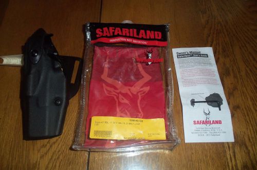 New safariland stx tactical duty lh holster for glock 17/22, 19/23  6360-83-132 for sale