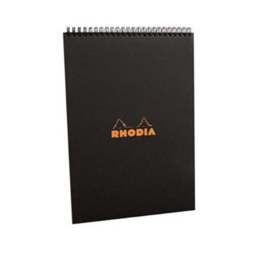 Rhodia notepads graph black wb 8.3 x 11.7 for sale