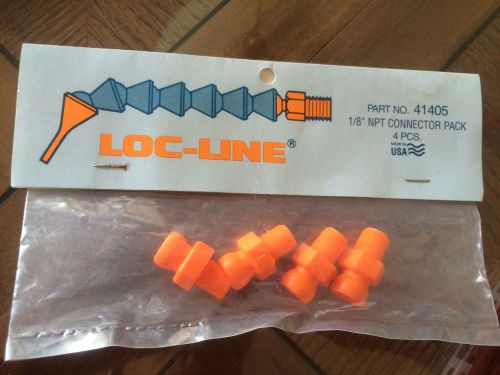 LOC-LINE 1/8&#034; Connector 4 Pack #41405