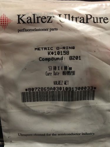 Kalrez UltraPure Metric O-Ring K# 10158 Compound 8201 53.80 x 4.00 m