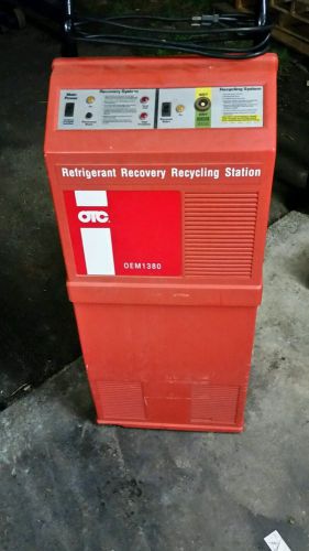 OTC 17354C Portable Refrigerant Recovery &amp; Recycling Station R12