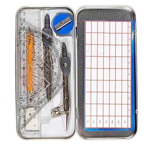 Better line ? better line? high quality 11-pieces compass &amp; geometry kit for for sale