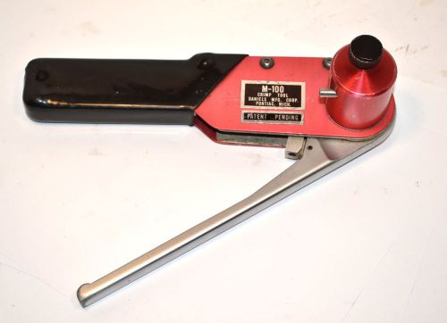 Daniels  m-100 dmc crimp crimper crimping tool with adjustable head  #wr72a1.10 for sale