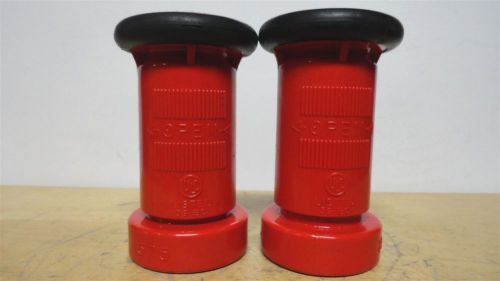 UFS 1575 Portable Fire Hose Spray Nozzle Fits 1-1/2&#034; Hose *NEW* LOT OF 2