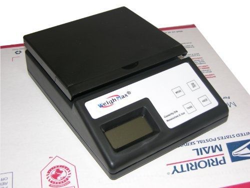 Weighmax usps style 5 pound postal mailing scale (w-2812-5lb) for sale