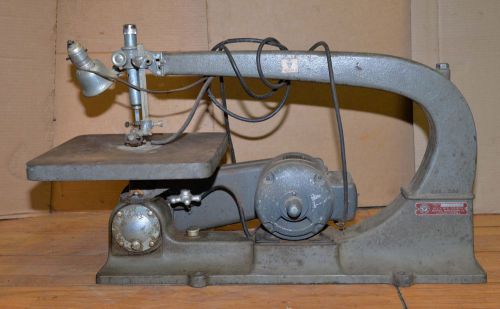 Delta Rockwell 40-44C cast iron scroll saw 24&#034; industrial heavy  vintage tool