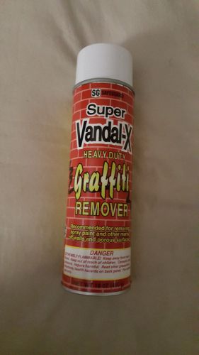 !6 Ounce Spray Can Super Vandal-X Heavy duty Graffiti Remover by Safeguard